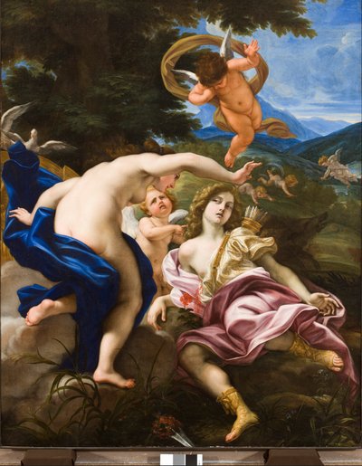 De Dood van Adonis, c.1683-85 door Il Baciccio